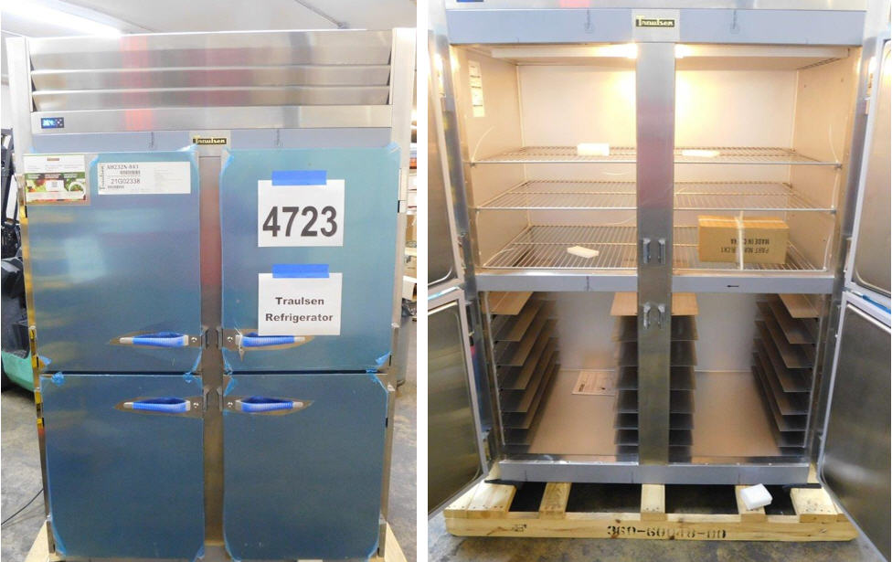 4723 Traulsen AHT232N 4-door refrigerator with slides (9)