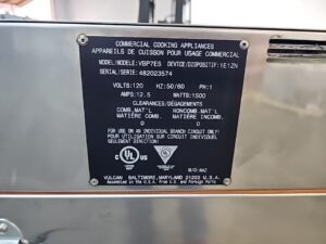 4903 - Vulcan VBP7ES insulated warming cabinet (6)