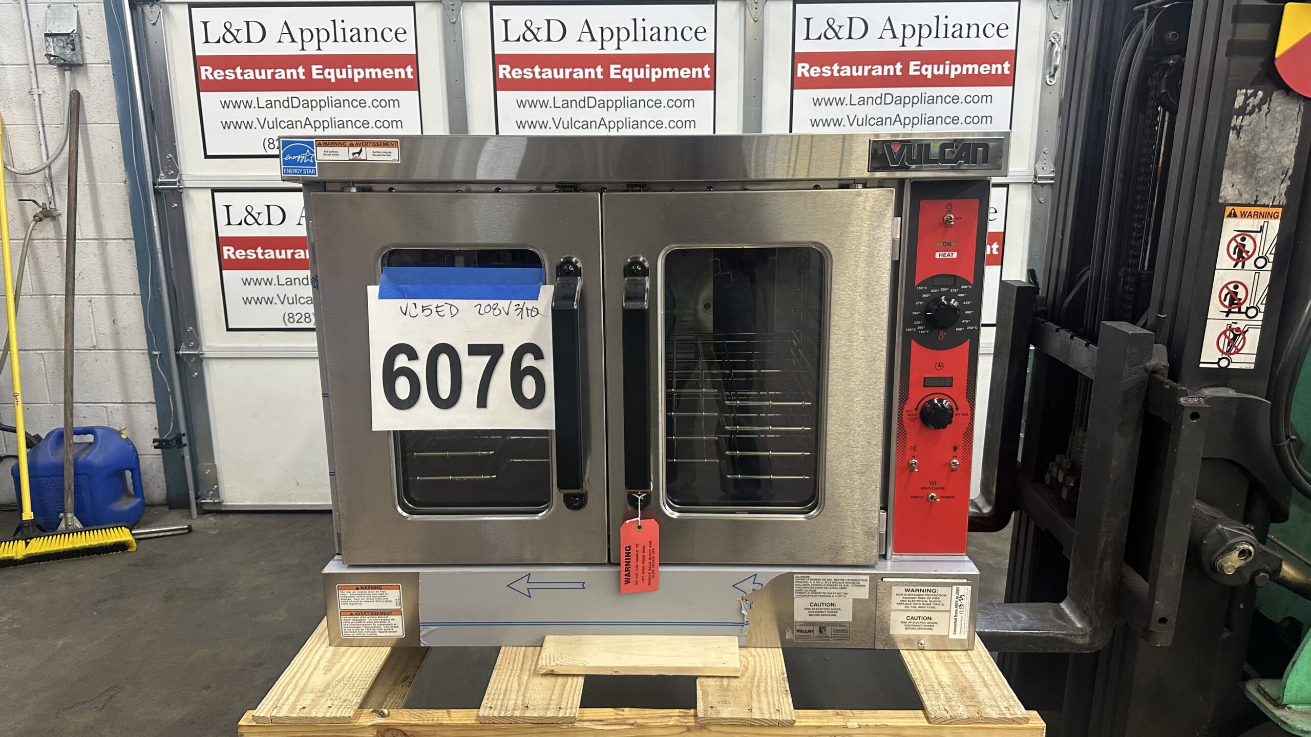 6076 Vulcan VC5ED convection oven (5)