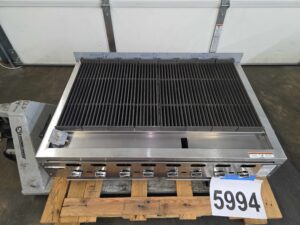 5994 Vulcan VACB47 radiant charbroiler char grill (3)