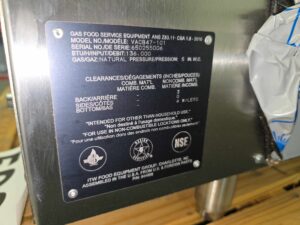 5994 Vulcan VACB47 radiant charbroiler char grill (5)