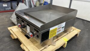 6061 Vulcan MSA24-101P thermostat griddle with Piezo (5)