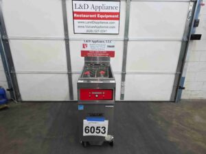 6053 Vulcan 1ER50DF-1 electric deep fryer with filtration (1)