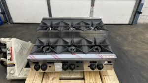 6115 Vulcan VHP636U 6-burner hot plate gas (9)