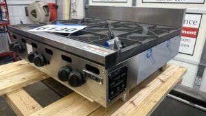 6130 Vulcan VHP636-2 6-burner hot plate (1)