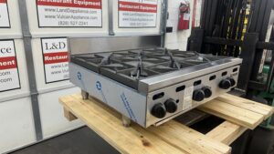 6130 Vulcan VHP636-2 6-burner hot plate (7)
