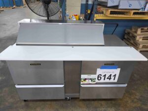 6141 Traulsen UPT6012-DD pre station refrigerator (2)