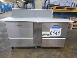 6141 Traulsen UPT6012-DD pre station refrigerator (3)