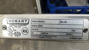 6155 Hobart LXGER-1 Hobart Dishwasher (6)