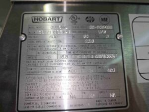 6157 Hobart CL44ENVL Conveyor dishwasher (13)
