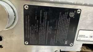 6158 Vulcan VMCS-101FM clam shell for griddles (2)