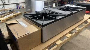 6163 Vulcan VSP200F-1 double stock pot burner (6)