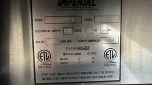 6176 Imperial IR-6-G25T-E Electric Range (16)
