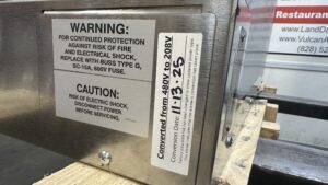 5956 Vulcan VC4ED electric convection oven (1)