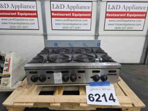 6214 Vulcan VHP636-1 6-burner hot plate (2)