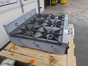 6214 Vulcan VHP636-1 6-burner hot plate (8)