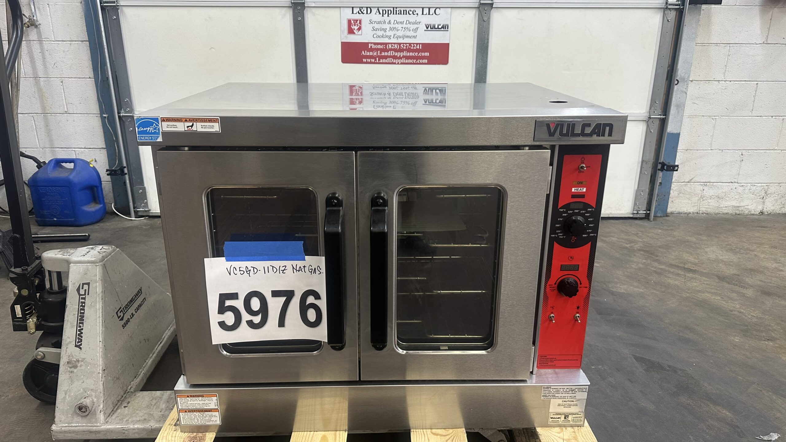 5976 Vulcan VC5GD gas convection oven 2 scaled 5976 Vulcan Oven VC5GD 5976 Vulcan VC5GD gas convection oven (2)