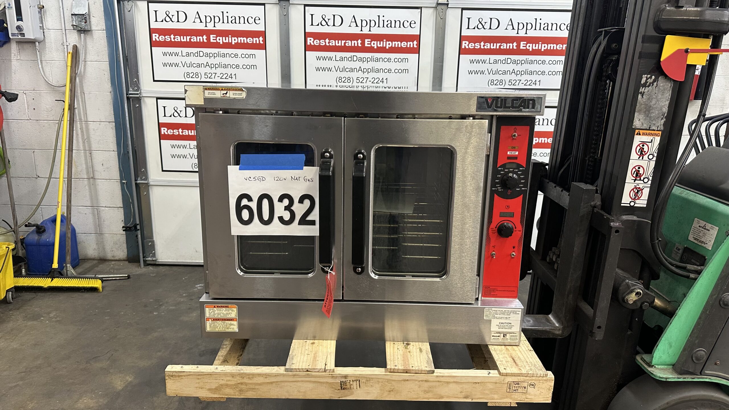 6032 Vulcan VC5GD gas convection oven 6 scaled 6032 Vulcan Oven VC4GD 6032 Vulcan VC5GD gas convection oven (6)