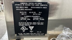 6088 Vulcan VW3S 3 drawer warming cabinet 3 6088 Vulcan VW3S Drawer Warmer 6088 Vulcan VW3S 3-drawer warming cabinet (3)