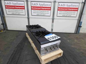 6300 Vulcan VSP200F-1 double stock pot burners (2)