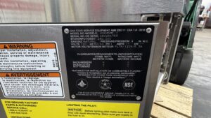 6334 Vulcan 2GR45MF-1 deep fryer with filter (1)