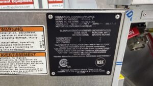 6320 Vulcan 1ER50A-208 Electric deep fryer (2)