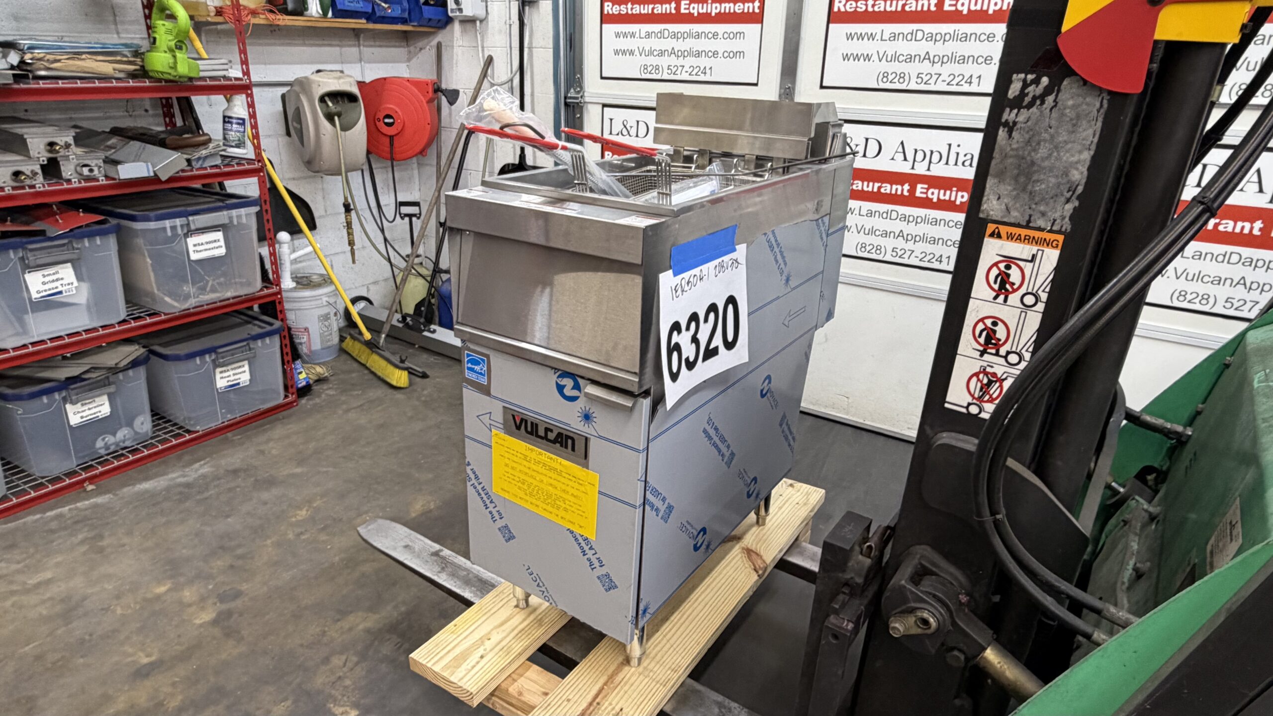 6320 Vulcan 1ER50A-208 Electric deep fryer (5)