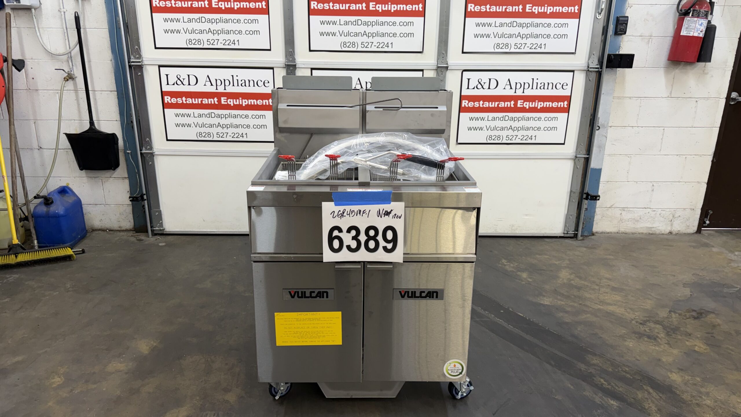 6389 Vulcan 2GR45MF-1 deep fryer with filtration (5)