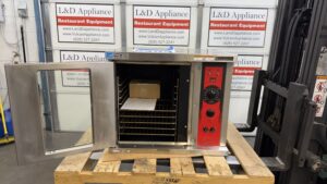 6409 Vulcan EC02D half size electric convection oven (8)