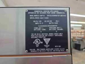 6434 Vulcan VBP15 warming cabinet (1)