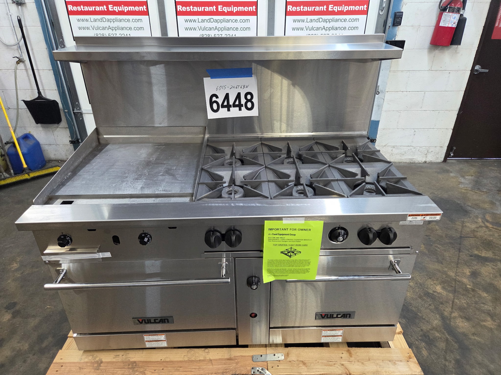 6448 Vulcan Endurance 60SS-24GT6BN Gas Range (2)