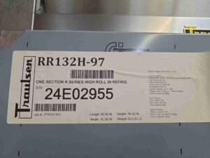 6492 Traulsen RRI132HUT-FHS Roll Through Cooler (12)
