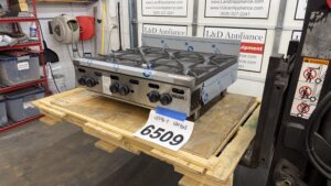 6509 Vulcan VHP36 6-burner hot plate natural gas (6)