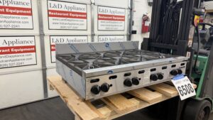 6508 Vulcan VHP848-1 8-burner hot plate (4)