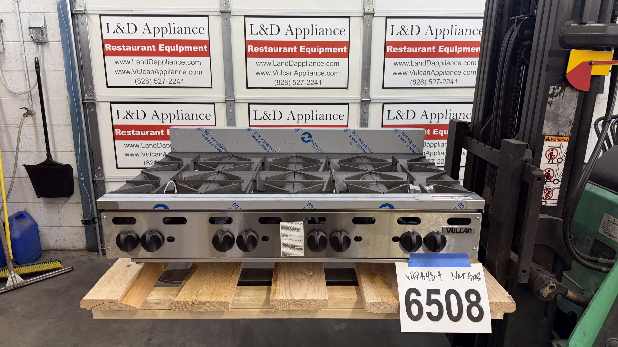 6508 Vulcan VHP848-1 8-burner hot plate (7)