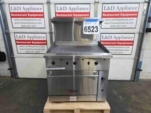 6523 Wolf Challenger Gas Range C36S-36GTP 36 griddle (2)