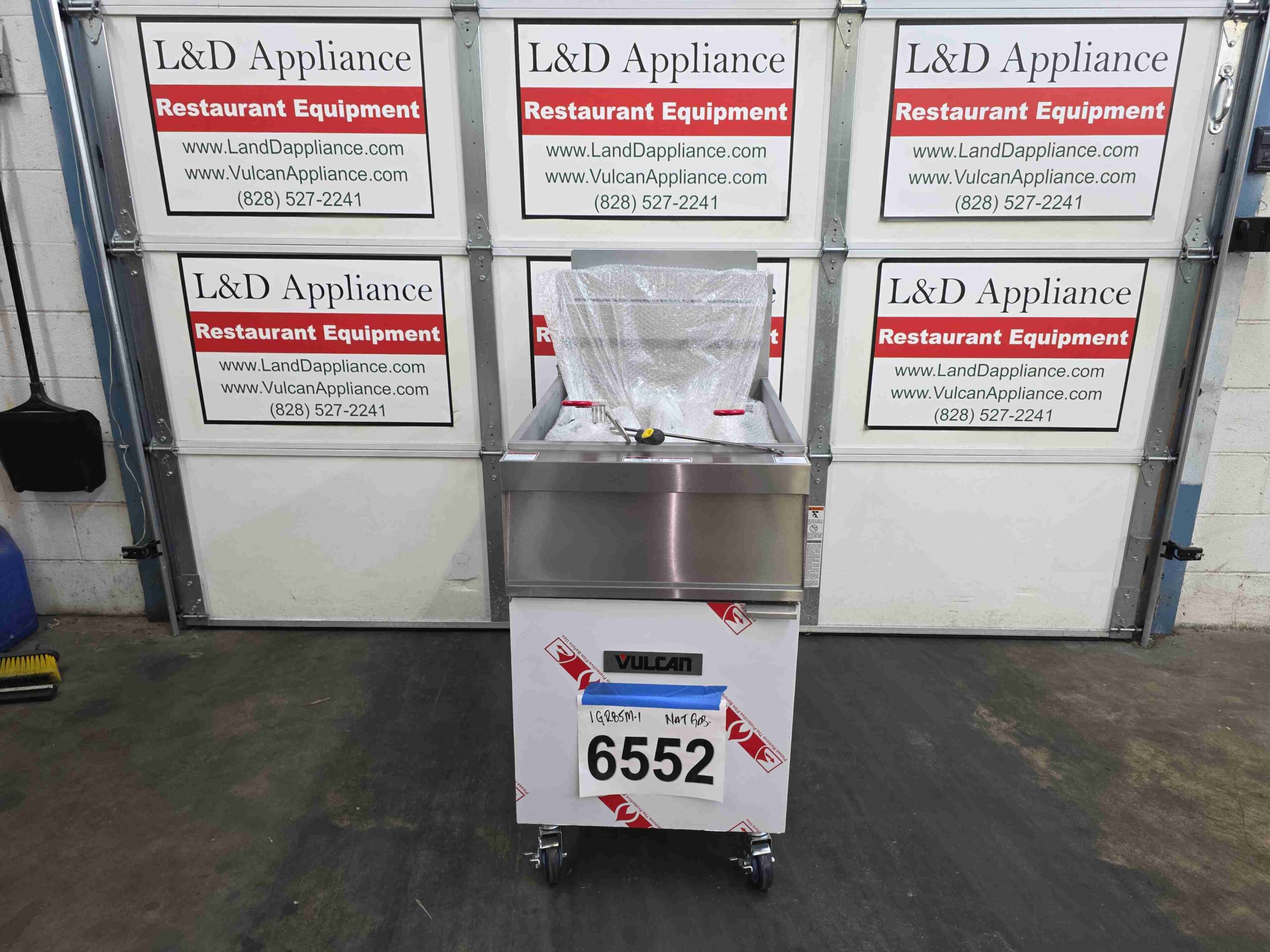 6552 Vulcan 1GR8M-1 gas deep fryer (2)