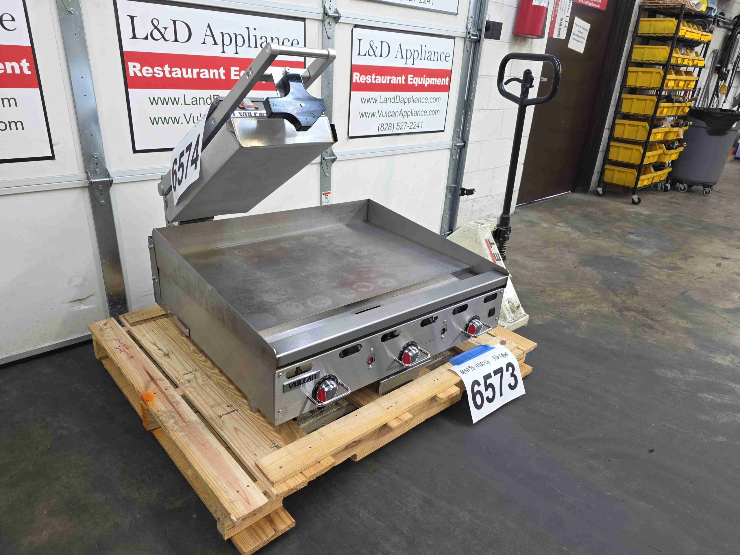6573 Vulcan MSA36 Theremostat griddle with clam shell (6)
