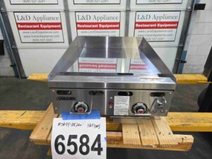6584 Vulcan MSA24-Chrome thermostat griddle (2)