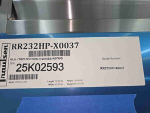 6609 RR232HP-X0037 Traulsen roll through cooler (10)