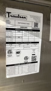 6647 Vulcan RHT232WUT HHS refrigerator 1 6647 Traulsen RHT232WUT-HHS Refrigerator 6647 Vulcan RHT232WUT-HHS refrigerator (1)