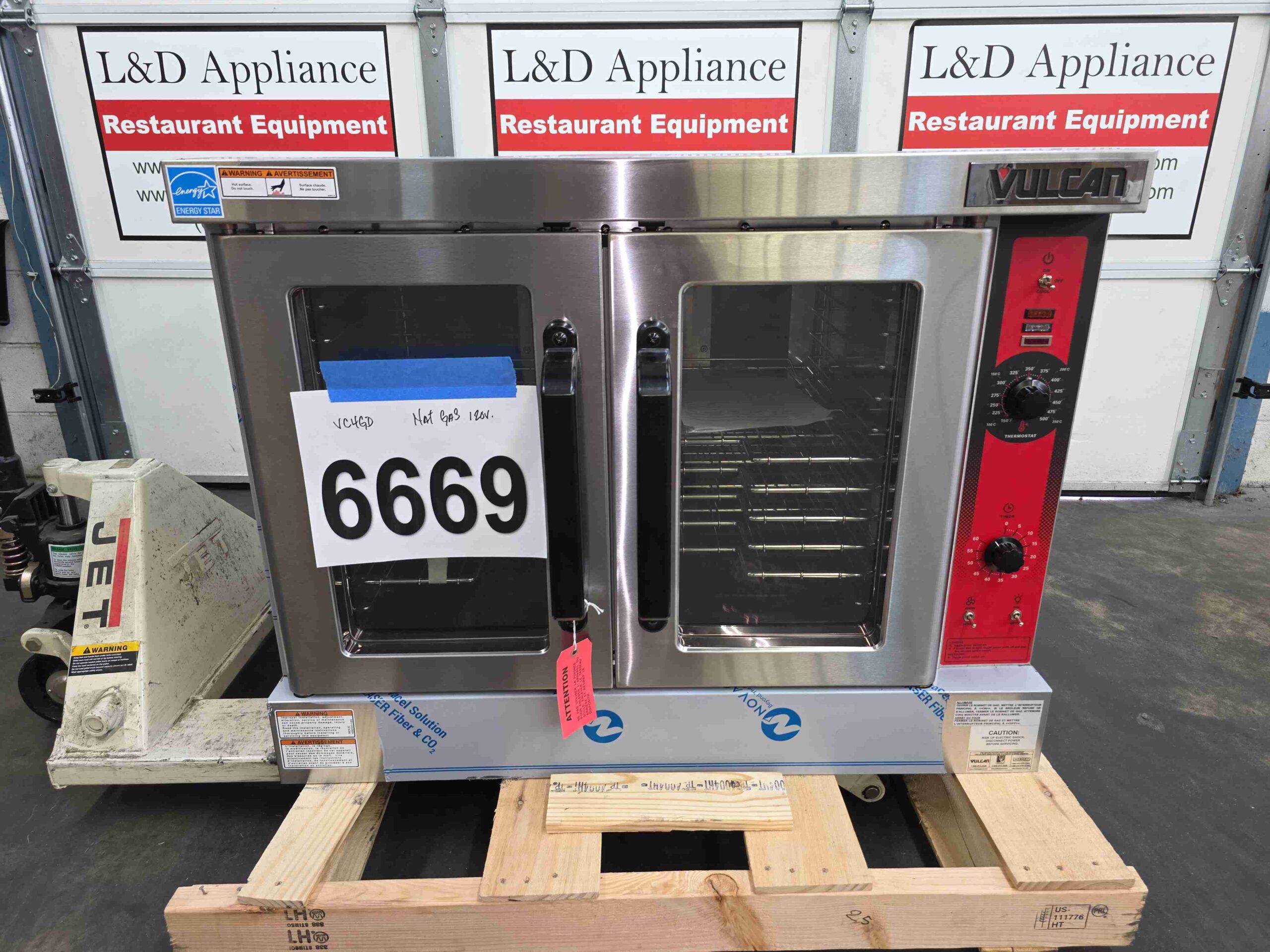 6669 Vulcan VC4GD gas convection oven (2)