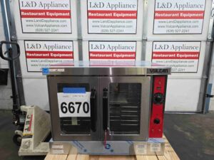 6670 Vulcan VC4ED electric convectio oven (2)