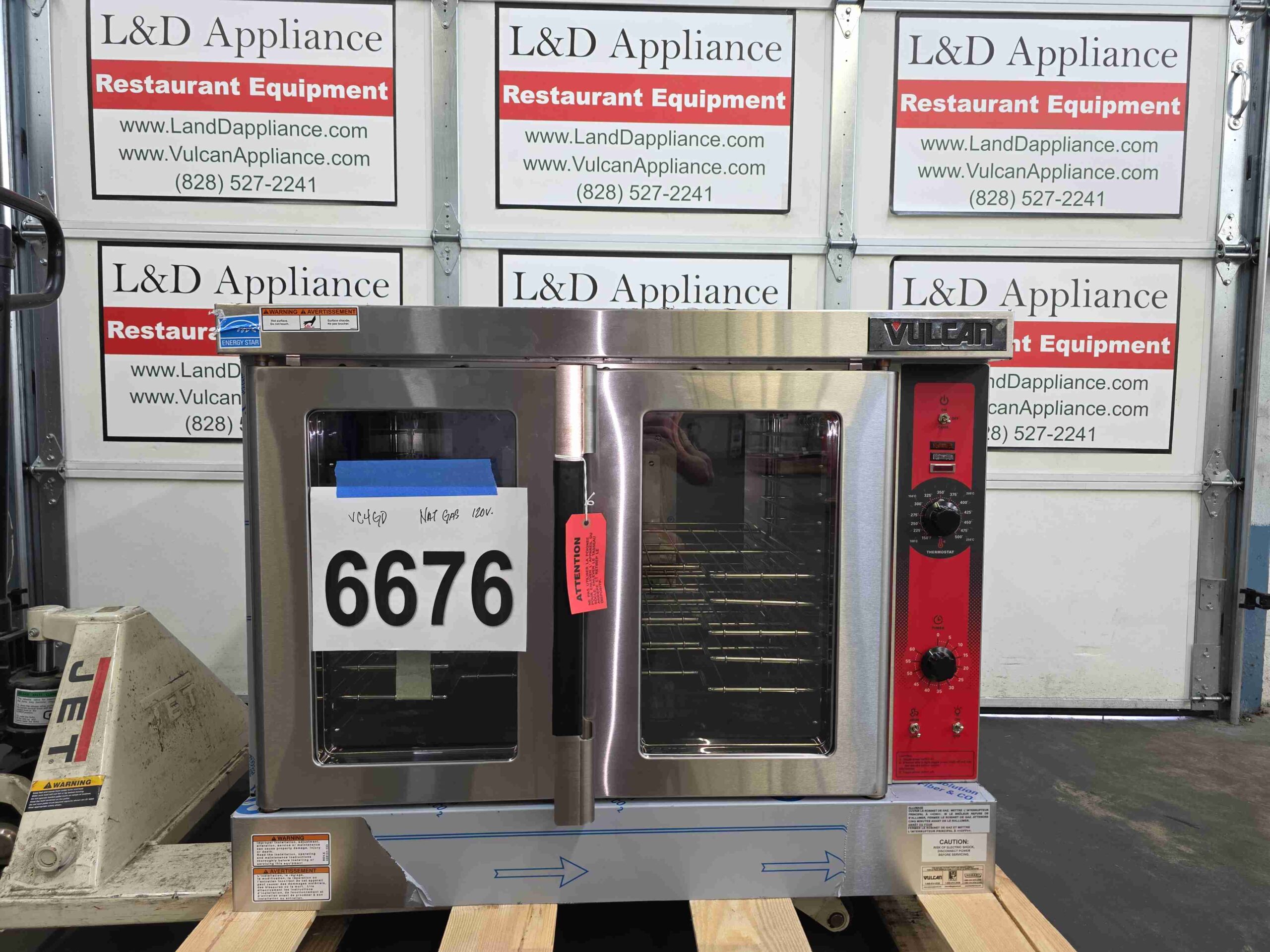 6676 Vulcan VC4GD convection oven 3 scaled 6676 Vulcan Oven VC4GD 6676 Vulcan VC4GD convection oven (3)