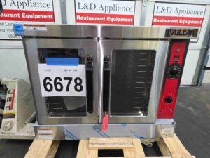 6678 Vulcan VC4GD SEF convection oven 2 6678 Vulcan Oven VC4GD-SEF (2-in stock) 6678 Vulcan VC4GD-SEF convection oven (2)