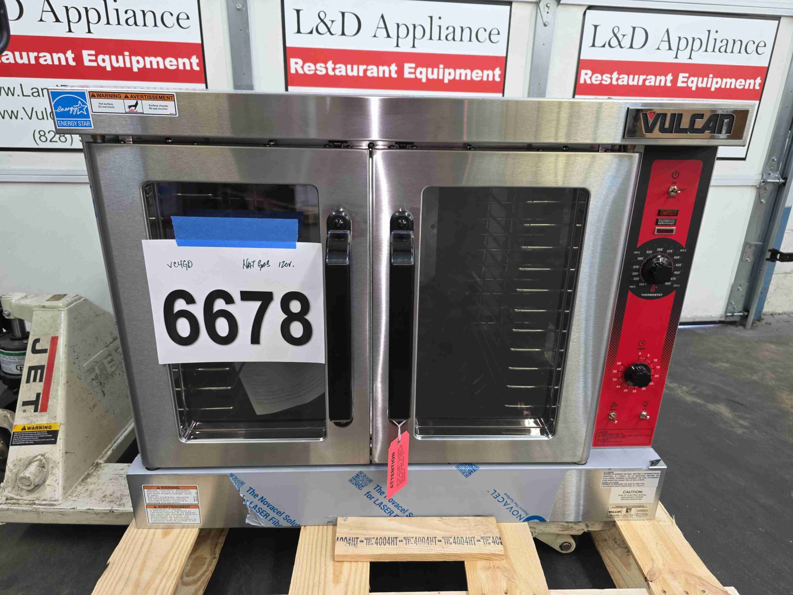 6678 Vulcan VC4GD SEF convection oven 2 scaled 6678 Vulcan Oven VC4GD-SEF (2-in stock) 6678 Vulcan VC4GD-SEF convection oven (2)