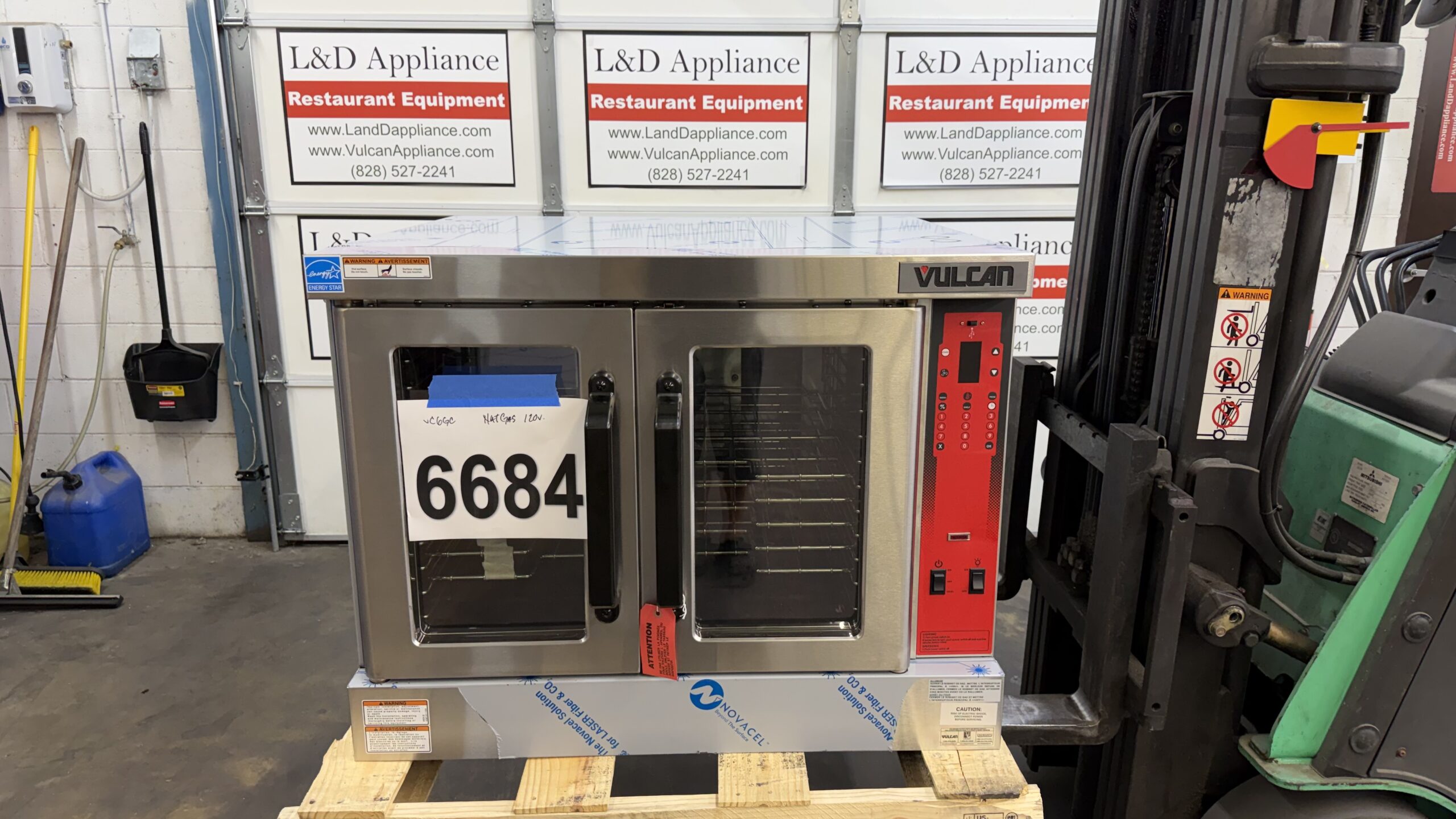 6684 Vulcan VC4GC convection oven 6 scaled 6684 Vulcan Oven VC4GC 6684 Vulcan VC4GC convection oven (6)