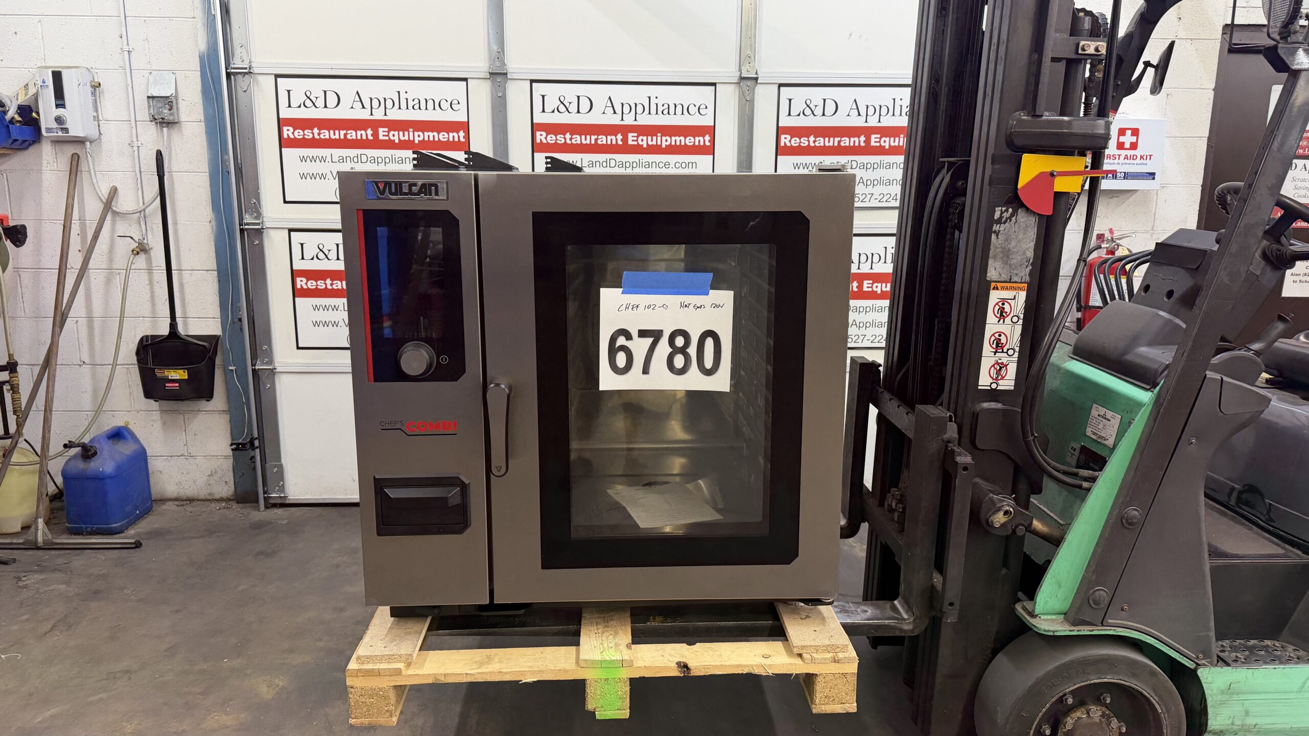 6780 Vulcan CHEF-102G combi oven (9)